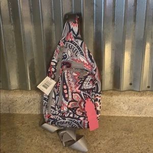 Vera Bradley ReActive Mini Sling Backpack. NWT